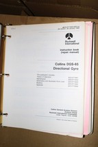 Rockwell Collins DGS-65 Directional Gyro Repair Instruction Manual Book ... - $150.00