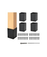 Post Base Protectors 4Pack Adjustable(Range 3.3-6 in) Protects Wood READ... - €34,06 EUR