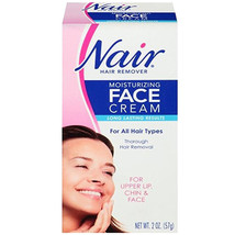 New Nair Moisturizing Face Cream Hair Remover, 2 oz - £8.76 GBP