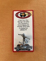 Soccer Player FORT PEWTER | Lasting Expressions Train Miniature | NEW Old Stock - £10.17 GBP
