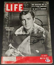 Stewart Granger Signed Life Magazine May 26 1952 Swashbuckler Cover Photo Bas - £100.20 GBP