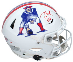 Tom Brady Autographed &quot;LFG&quot; Patriots Throwback SpeedFlex Helmet Fanatics... - £6,384.07 GBP