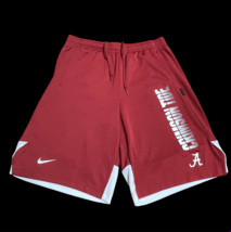 Nike Dri-FIT Shorts Men&#39;s Sz Small S  Alabama Crimson Tide Football Basketball - £19.97 GBP