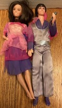 Vintage 1976 Donny And Marie Osmond TV Show Figures Mattel - £15.18 GBP