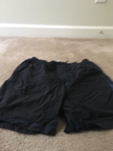 Old Navy Men&#39;s Swim Shorts Mesh Lining 1 Piece Size XL Black &amp; Blue - $31.04
