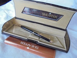 SHEAFFER TARGA SLIM ball pen lacque in black color In gift box with gara... - £26.86 GBP