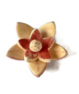 70mm Artisan Large Flower Pendant Clay Charms For Statement Jewelry Neck... - £15.85 GBP