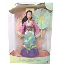 Spring Blossom Mulan Disney Collector Doll Enchanted Seasons 29191 Geisha Mattel - £50.63 GBP