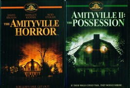 Amityville Horror 1 - 2 + The 2005 Remake &amp; The Haunting- New 4 Dvd - £31.64 GBP