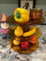 3 Tier Cake, Dessert, Fruit, UPC Ycled Display Serveware Party Plate Stand - $60.00