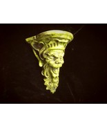 Laughing Greenman Wall Bracket Small Gothic Gargoyle Shelf Hanging Home ... - $27.32 CAD
