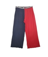 Vintage TOMMY HILFIGER Men&#39;s XL Red &amp; Navy Lounge Pants Sleepwear Y2K St... - £21.08 GBP