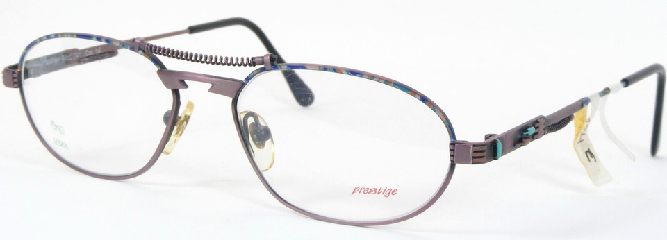 Vintage Prestige 041 14 Plum Multicolor Glasses UNIQUE RARE 54-16-140-
s... - $113.92