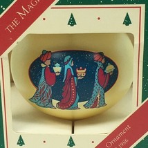 Glass Christmas Tree Ornament “The Magi” 1986 Vintage Hallmark Keepsake QX272-6 - $15.00