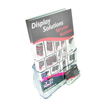 Deflecto Brochure with Business Card Holder - A4 - £32.49 GBP