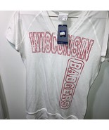 Camp David Women&#39;s  Tee T-shirt  Wisconsin Badgers Size M - £14.85 GBP