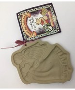 80’s Flying Angel Cookie Mold Vintage Brown Bag Ceramic with Recipe Book... - £13.23 GBP