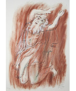 &quot;Jerimiah From the Prophet&#39;s Suite&quot; By Reuven Rubin Signed Lithograph #4... - $1,830.22
