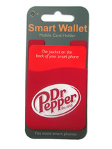 Dr Pepper Self-Adhesive Smart Phone Wallet Cell Phone Card Pocket - £2.37 GBP