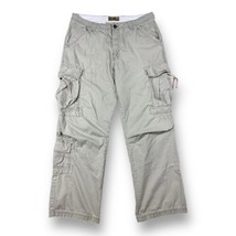 BKE Cabot Relaxed Beige Cargo Hiking Fishing Casual Pants Tagged Sz 34 - £22.30 GBP