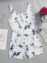 Tie Dye Print Sexy Slim Fit Lounge Romper SIZE small - $9.79