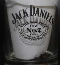 Jack Daniel&#39;s Old No 7 Lowball Rocks Whiskey Glass Embossed in bottom Old No 7 - £5.93 GBP