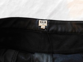 Uniq Ladies Women&#39;s  Shorts Size S small  Black Pleather Casual Short NWT - £16.11 GBP