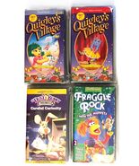Lot of 4 Vintage VHS Tapes Quigley&#39;s Village Fraggle Rock Dust Bunny Chr... - $8.95