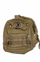 NRA-ILA Tactical Backpack  Bookbag  Tan  Shooting Range Hiking Laptop Carry On - £11.10 GBP