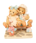 1992 Cherished Teddies Tracie &amp; Nicole Side By Side With Friends Enesco ... - $148.92 MXN
