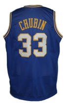 Steve Chubin #33 Indiana Aba Basketball Jersey Sewn Blue Any Size image 5
