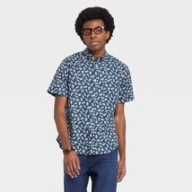 NEW Men&#39; Printed Short Sleeve Button-Down Shirt - Goodfellow &amp; Co™ S - $20.00