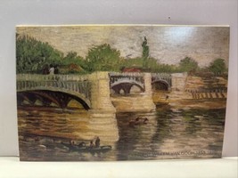 Vincent Van Gogh Seine Pont De La Grande Postcard 3.5 X 5.5 Mr. Paper Un... - £1.54 GBP