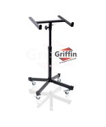 Studio Mixer Stand DJ Cart by GRIFFIN - Rolling Standing Rack On Casters... - £54.21 GBP
