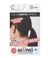 Scunci by Conair Color Match Multi-Strand Spandex Ponytailer For Brown Hair - $4.94