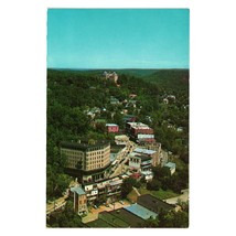 Vintage Postcard Eureka Springs Arkansas Resort Ozarks Arial View City Town - £6.08 GBP