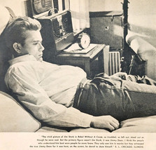 1956 James Dean Movie Stars Parade Magazine Page Rebel Without A Cause D... - $19.99