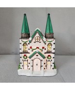 Vintage 1994 Trim A Home Lighted Church by Holiday Town Memories Church ... - €39,30 EUR