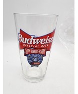 Budwesier Offical Beer 50th Anniversary Glass - $189.87 MXN