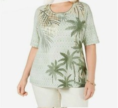 Karen Scott Havana heat olive spring Size XS  is new with tags - £6.82 GBP