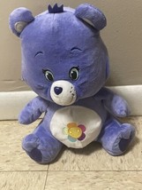 Care Bears Harmony Bear Plush Stuffed Animal 2016 Rainbow Flower Doll Kellytoy - £14.24 GBP