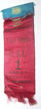1911 ANTIQUE YOUNG AMERICA HOOK LADDER ALBION NY FIREMAN CONVENTION RIBBON - £19.77 GBP