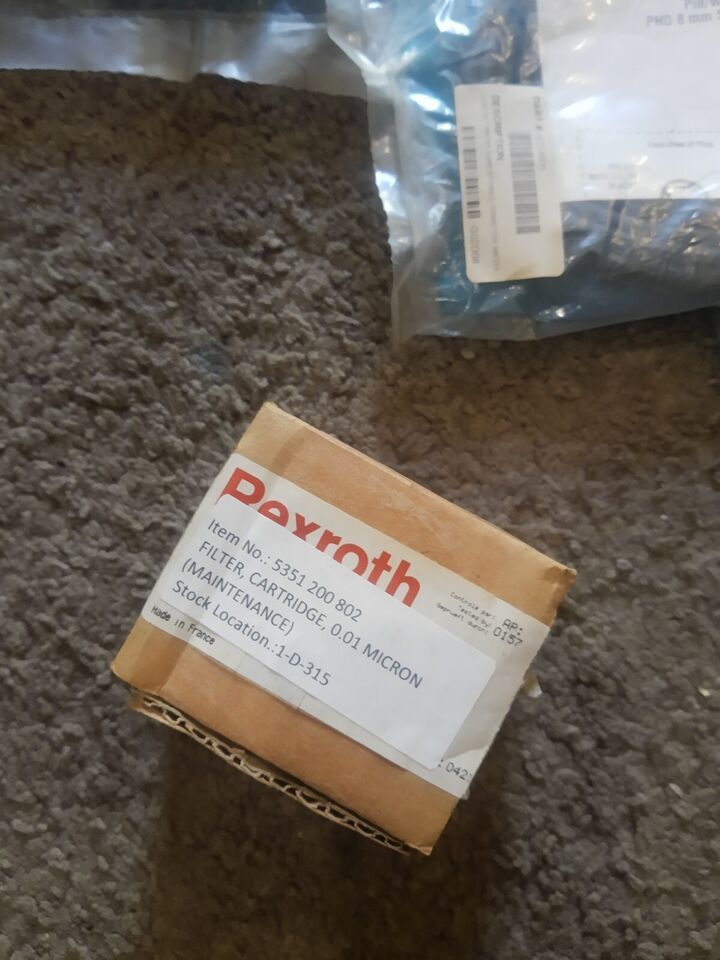 NEW Rexroth Bosch Pump Filter Cartridge 0.01 Micron  o-ring # 5351 200 802 - $22.79