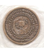 USMC United States Marine Corps Korea Anniversary 1993 Challenge Coin - $110.25 MXN