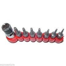 8Pc Tamper Proof Security Bits Set Precision Bit T5 T6 T7 T8 T9 T10 T15 ... - $9.99