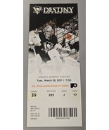 Mar 29 2011 Flyers @ Penguins Ticket Ville Leino 2 Goals - $14.84