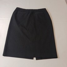 Grace Elements Women’s Back Zipper & Slit Black Skirt Size 10 image 7