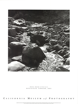 Ansel Adams Mountain Stream, 1965, 1990 - £50.51 GBP