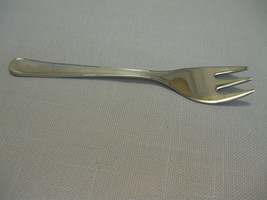 Leonard Italy Silver Plate Baby Infant Appetizers Cocktail Fork 5&quot; - £4.65 GBP