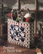 Plastic Canvas Berries Birds Beverage Tote Holder Antique Toys Frame Patterns - £7.84 GBP